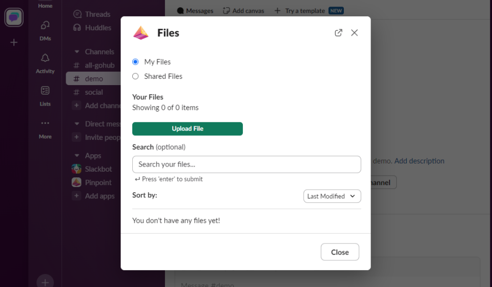 slack-files-list-view