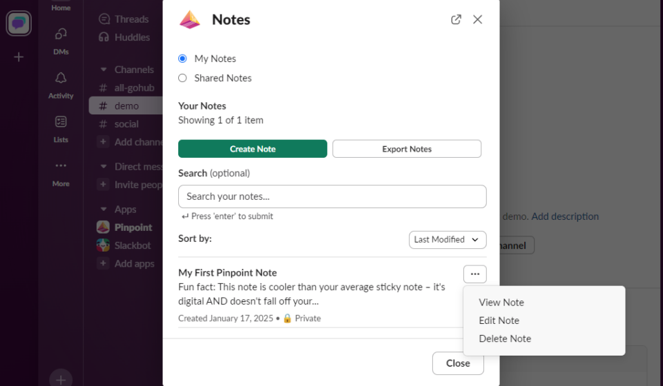 slack-notes-actions